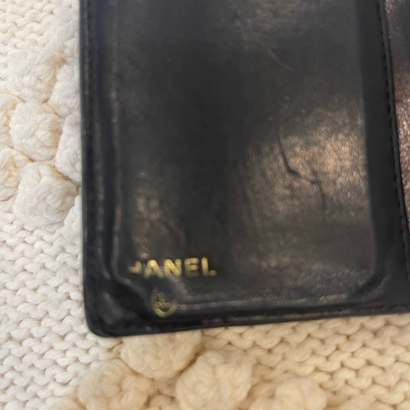 Chanel black caviar genuine leather wallet - Picture 4 of 9
